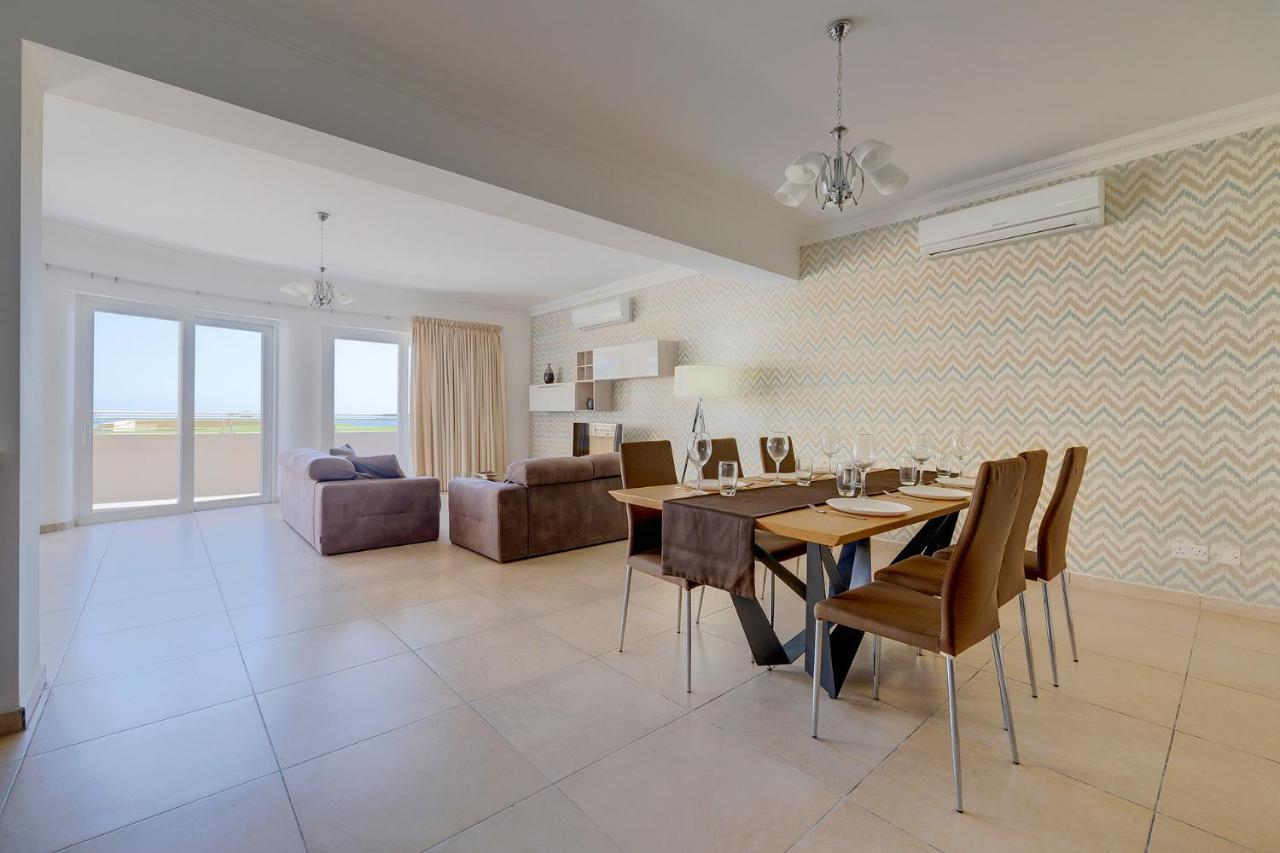Seafront Lux Apart Inc Pool, Upmarket Area Sliema Luaran gambar