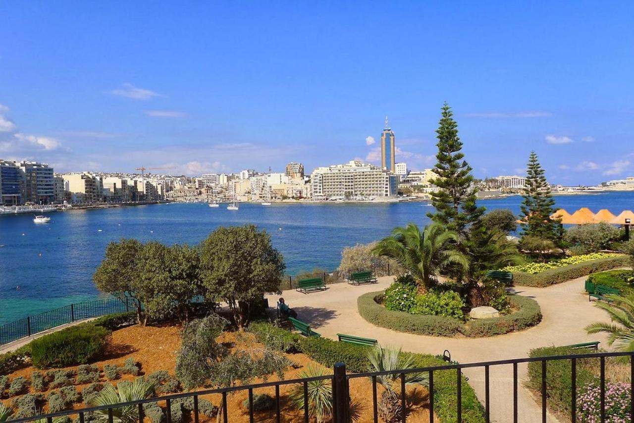 Seafront Lux Apart Inc Pool, Upmarket Area Sliema Luaran gambar